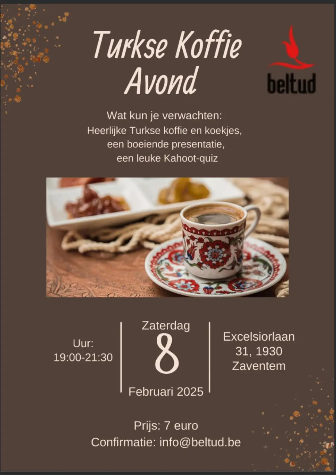 Turkse koffie avond